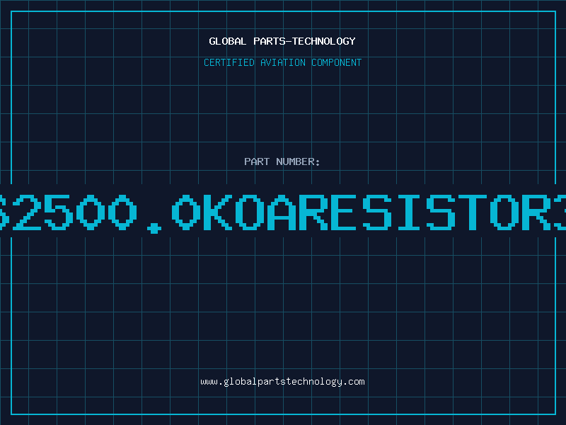 Aviation Part 62500.0KOARESISTOR3
