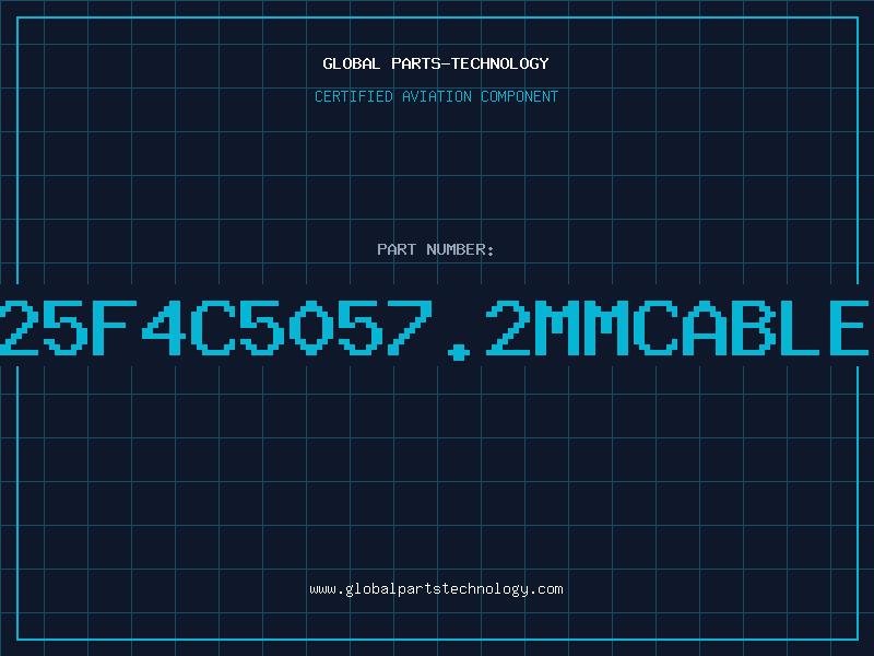 Aviation Part 625F4C5057.2MMCABLET