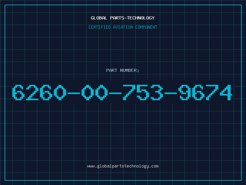 Aviation Part 6260-00-753-9674