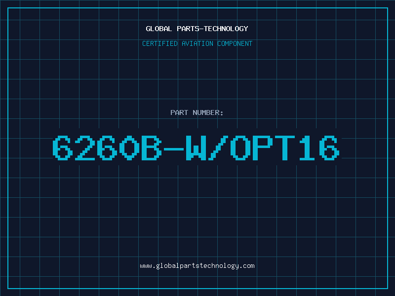 Aviation Part 6260B-W/OPT16