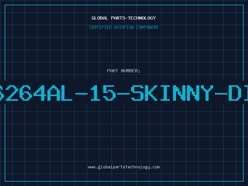 Aviation Part 6264AL-15-SKINNY-DI