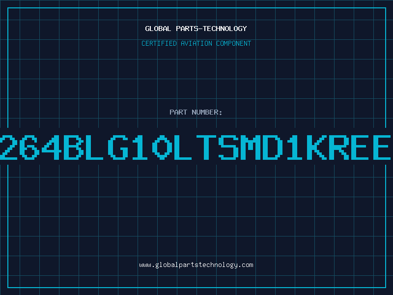Aviation Part 6264BLG10LTSMD1KREEL