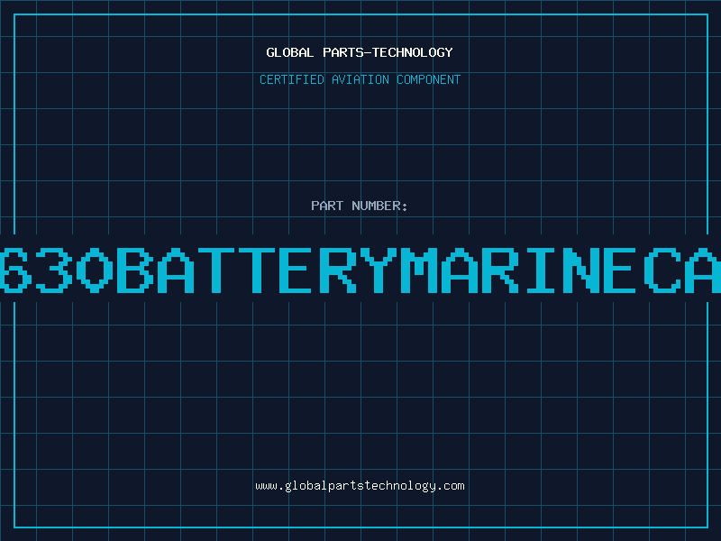 Aviation Part 626630BATTERYMARINECABLE