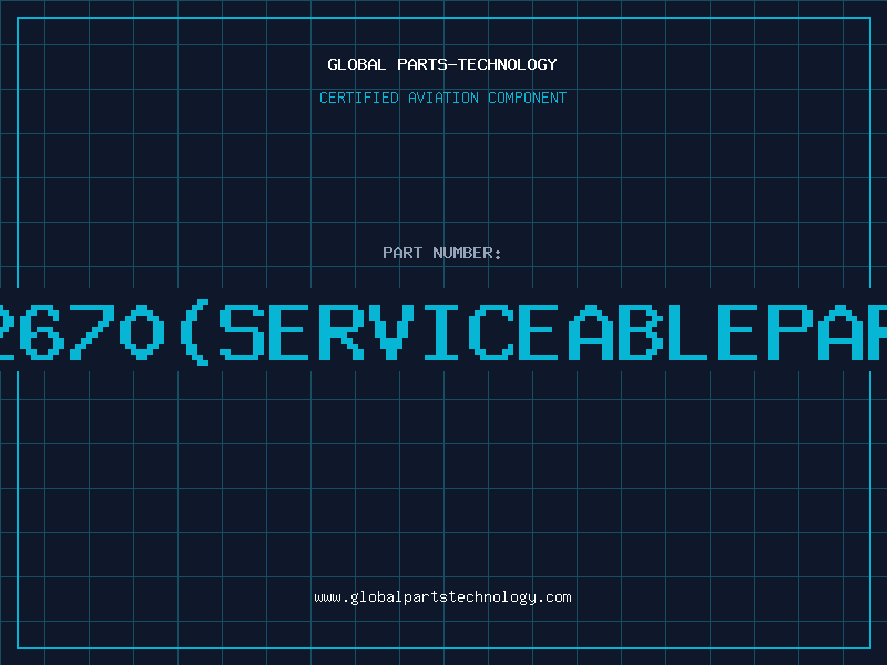 Aviation Part 62670(serviceablepart