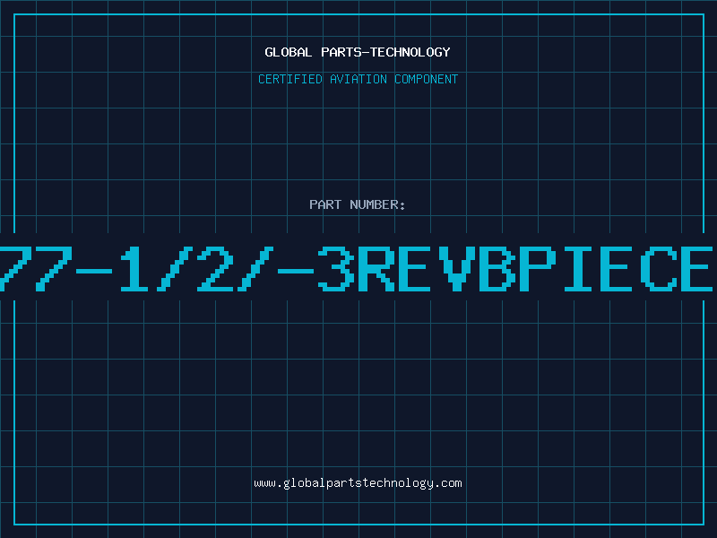 Aviation Part 6277-1/2/-3REVBPIECE14