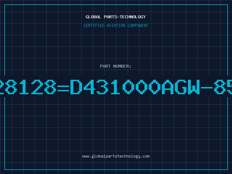 Aviation Part 628128=D431000AGW-85L