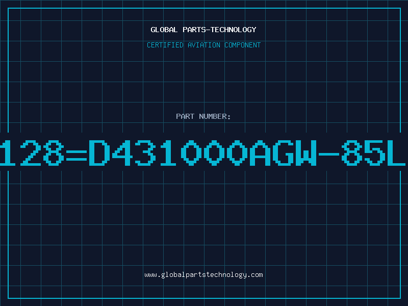 Aviation Part 628128=D431000AGW-85LSMD
