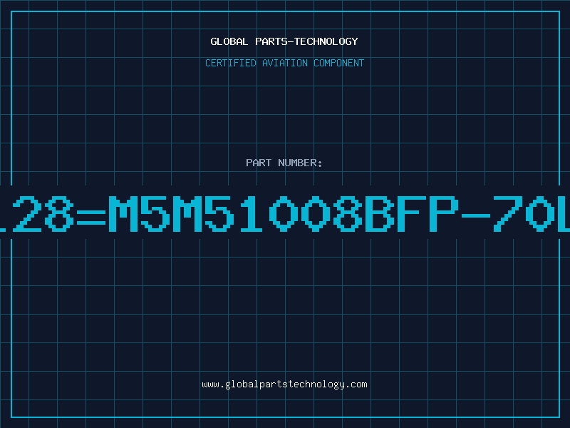 Aviation Part 628128=M5M51008BFP-70LSMD
