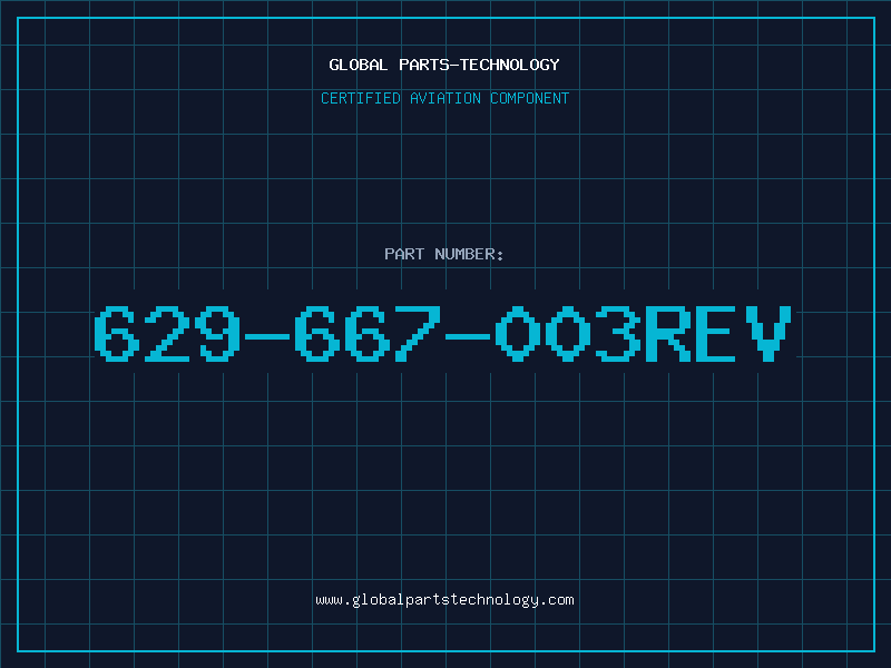 Aviation Part 629-667-003REV