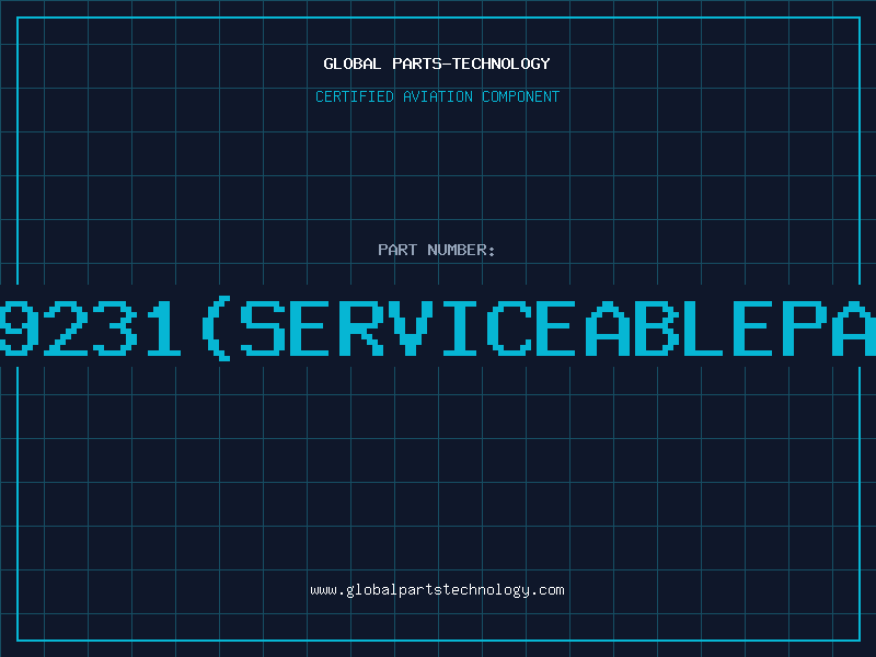 Aviation Part 629231(serviceablepart