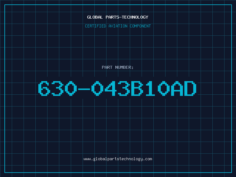 Aviation Part 630-043B10AD
