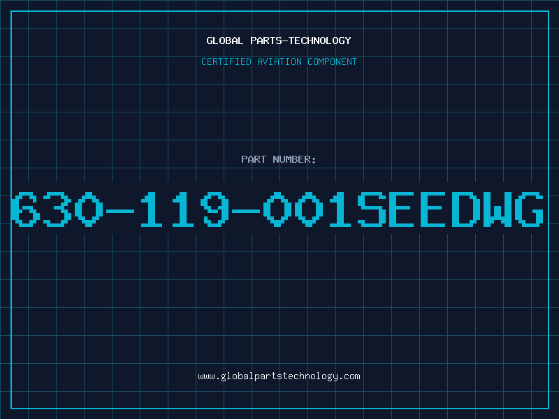 Aviation Part 630-119-001SEEDWG