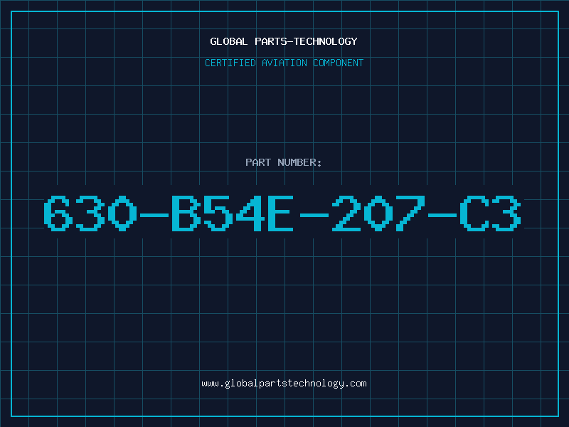 Aviation Part 630-B54E-207-C3