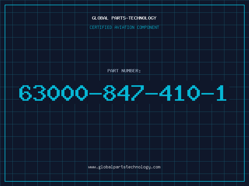 Aviation Part 63000-847-410-1