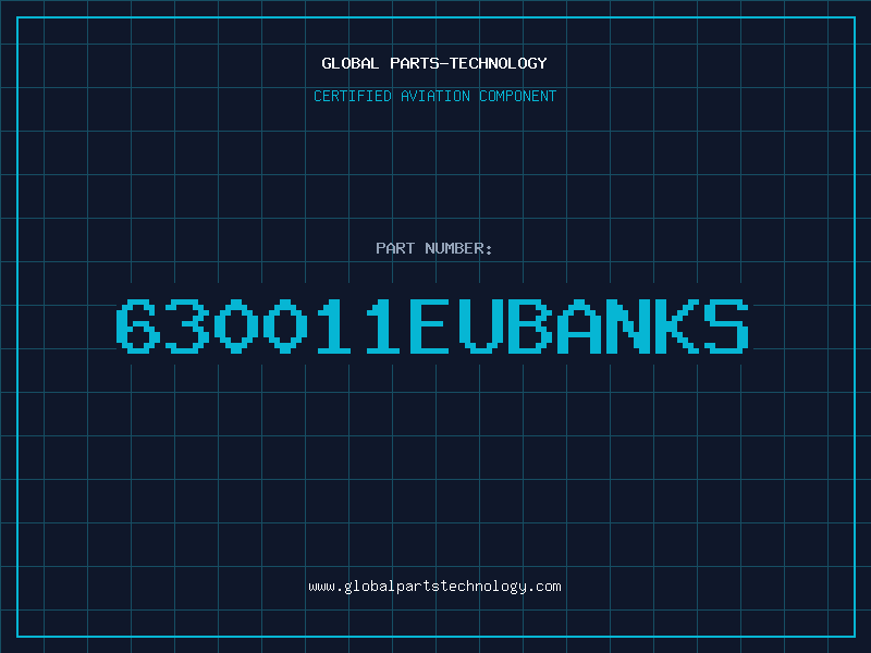 Aviation Part 630011Eubanks