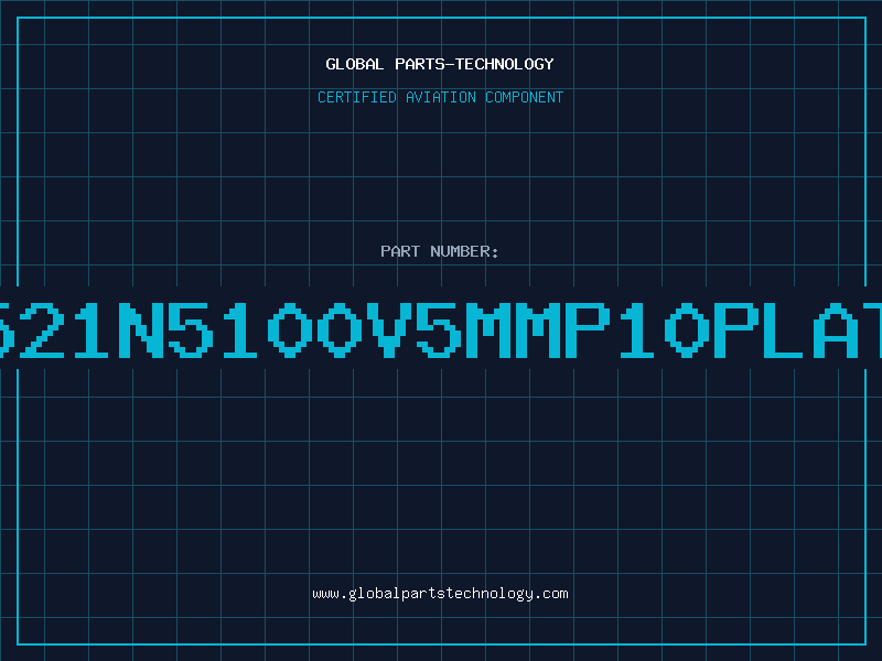 Aviation Part 630191521N5100V5MMP10PLATECERME