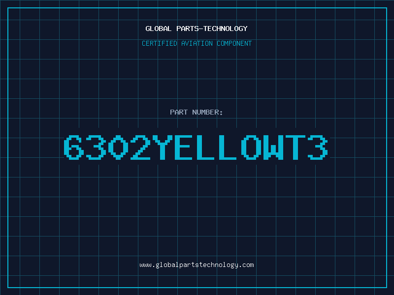 Aviation Part 6302YELLOWT3