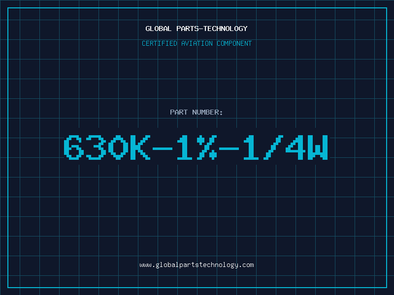 Aviation Part 630K-1%-1/4W