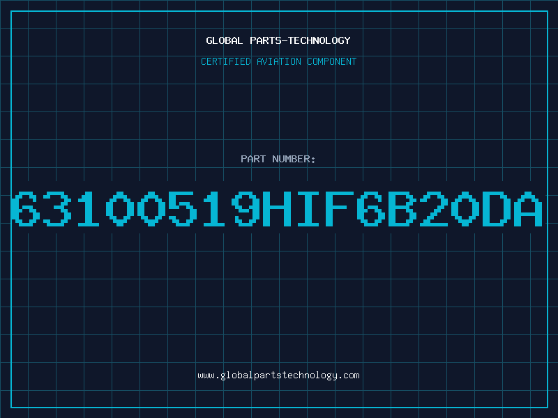 Aviation Part 63100519HIF6B20DA