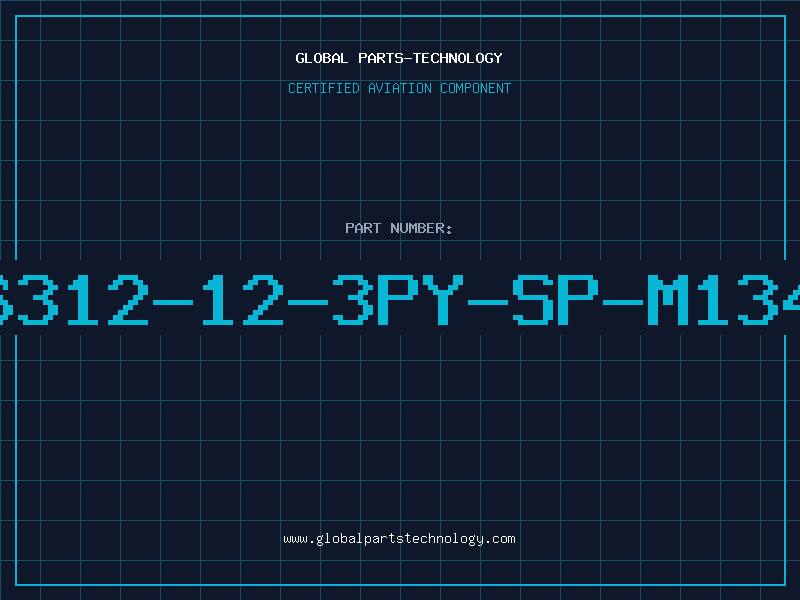 Aviation Part 6312-12-3PY-SP-M134