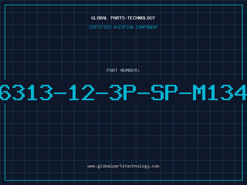 Aviation Part 6313-12-3P-SP-M134