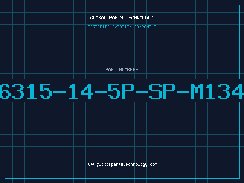 Aviation Part 6315-14-5P-SP-M134