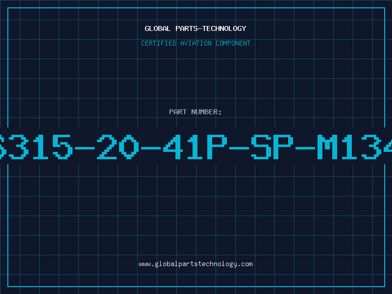 Aviation Part 6315-20-41P-SP-M134