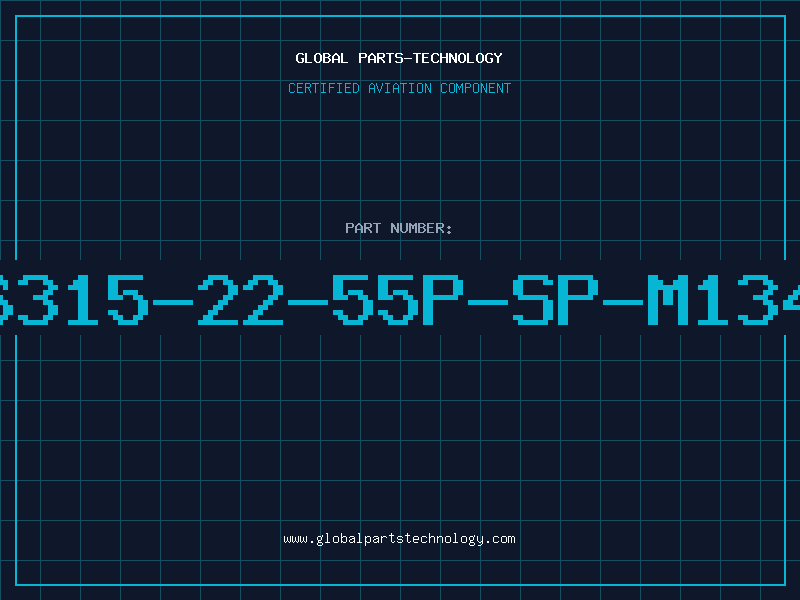 Aviation Part 6315-22-55P-SP-M134