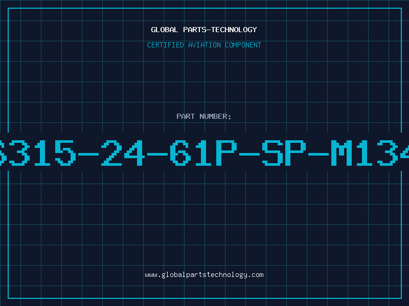 Aviation Part 6315-24-61P-SP-M134
