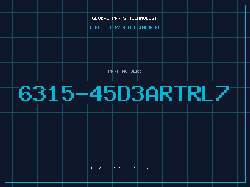Aviation Part 6315-45D3ARTRL7