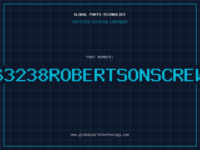 Aviation Part 63238ROBERTSONSCREW