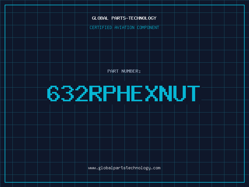 Aviation Part 632RPHEXNUT