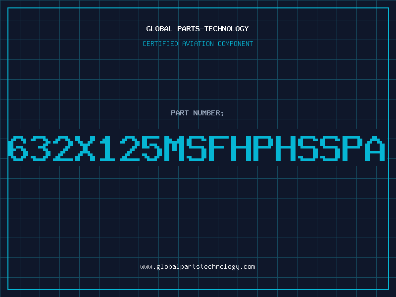 Aviation Part 632X125MSFHPHSSPA