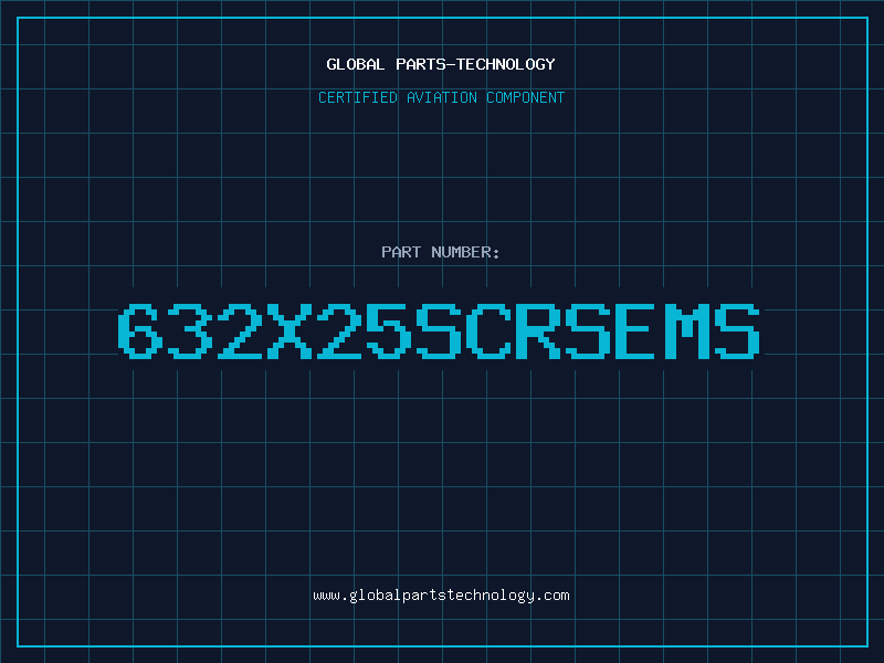 Aviation Part 632X25SCRSEMS