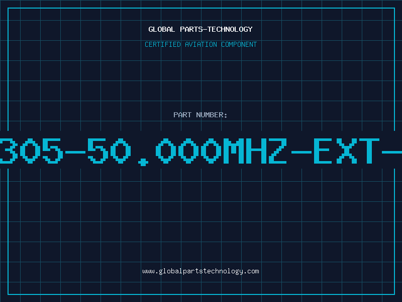 Aviation Part 63305-50.000MHZ-EXT-TR
