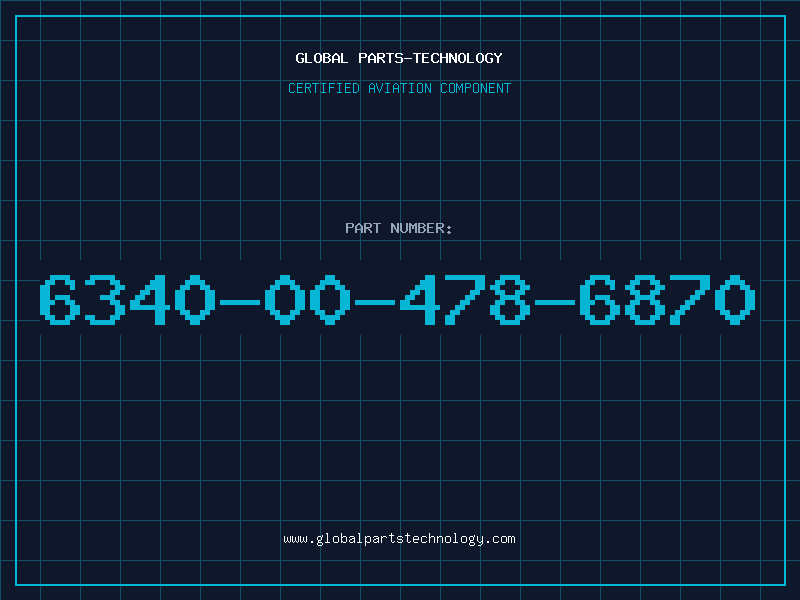 Aviation Part 6340-00-478-6870