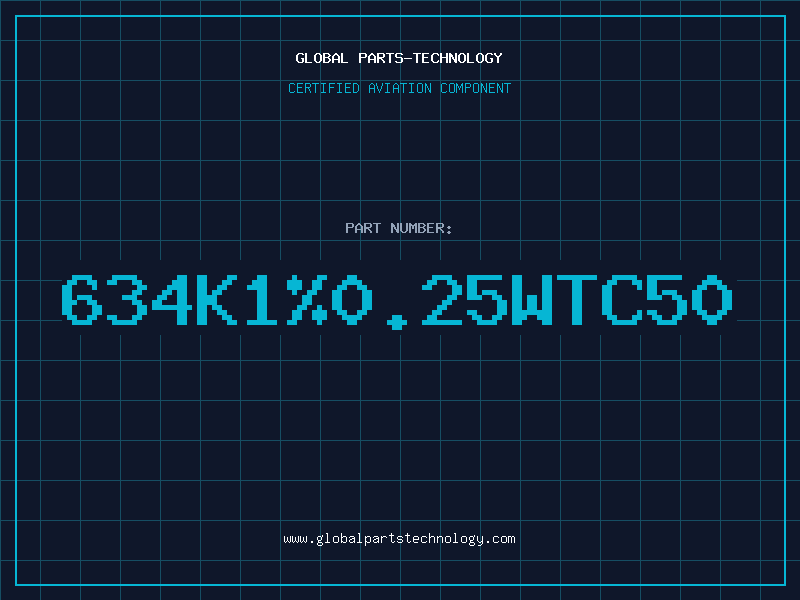 Aviation Part 634K1%0.25WTC50