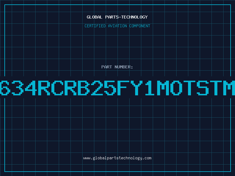 Aviation Part 634RCRB25FY1MOTSTM
