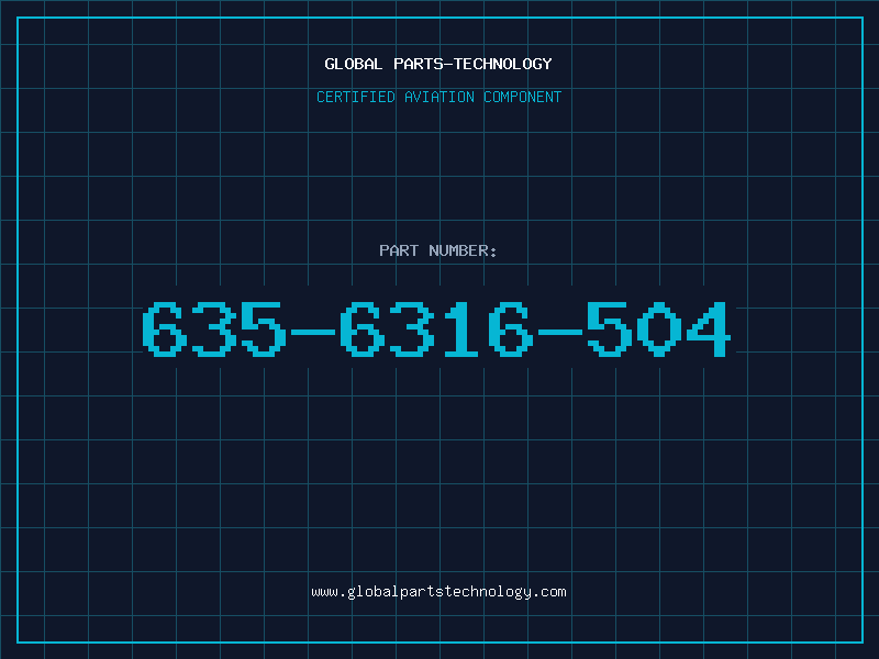 Aviation Part 635-6316-504