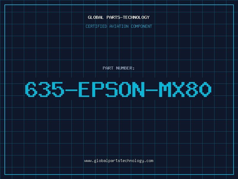 Aviation Part 635-EPSON-MX80