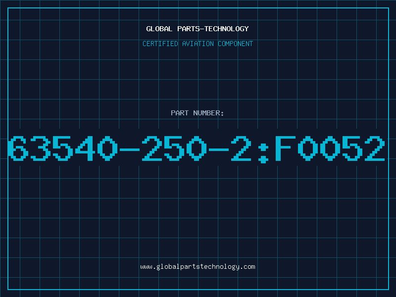 Aviation Part 63540-250-2:F0052
