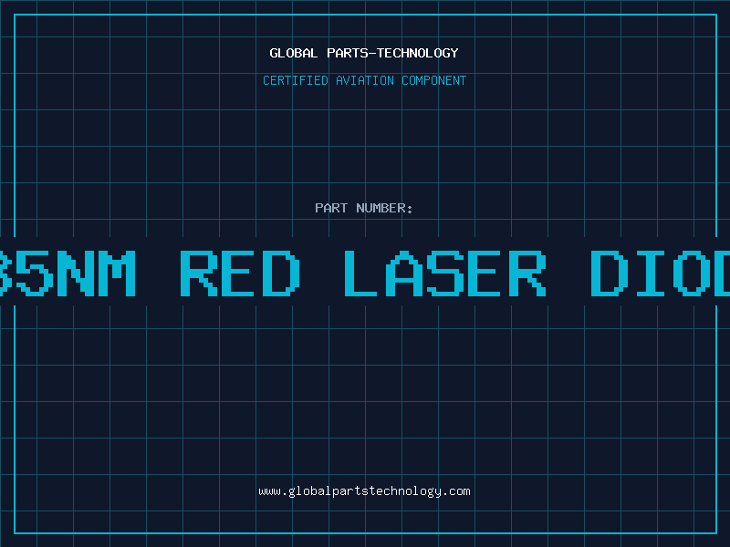 Aviation Part 635nm Red Laser Diode