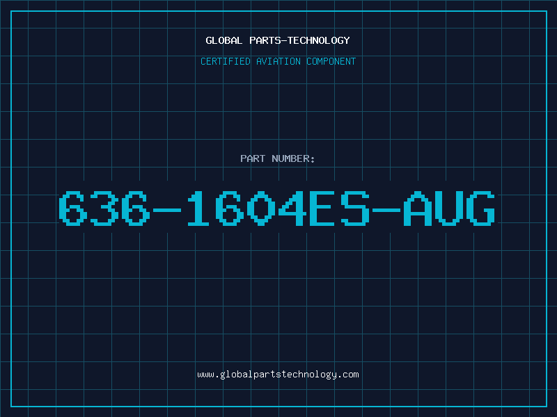 Aviation Part 636-1604ES-AUG