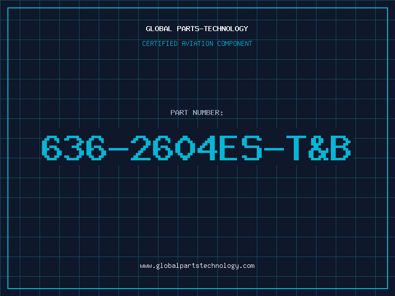 Aviation Part 636-2604ES-T&B