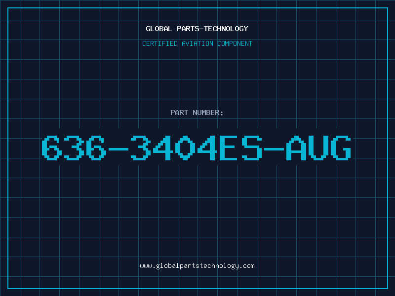 Aviation Part 636-3404ES-AUG