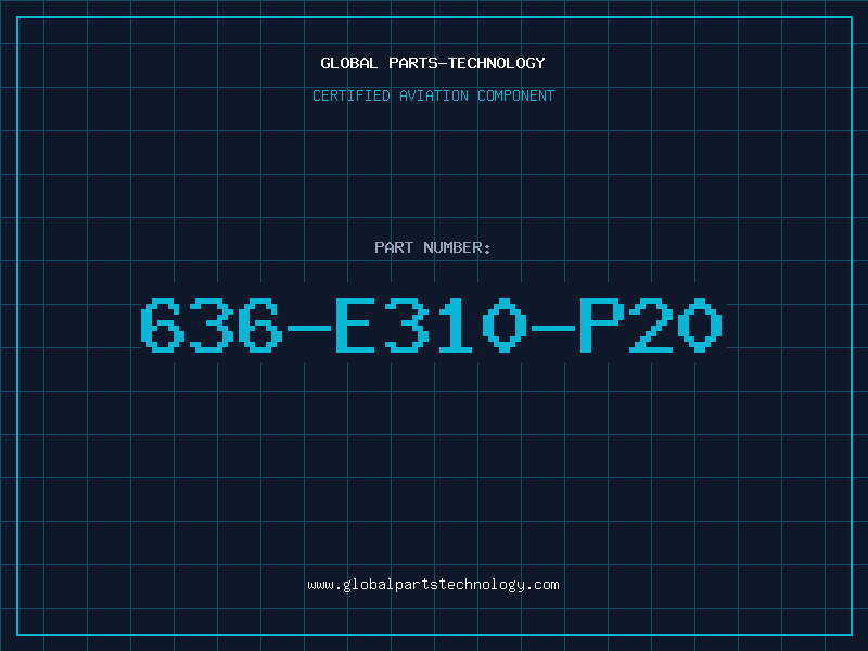 Aviation Part 636-E310-P20