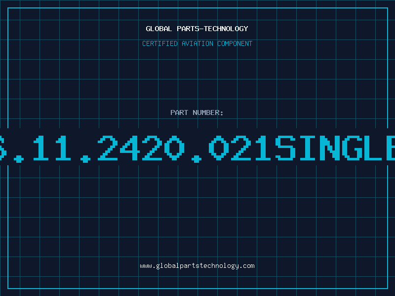 Aviation Part 636.11.2420.021SINGLEPK
