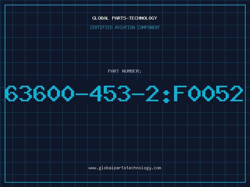 Aviation Part 63600-453-2:F0052