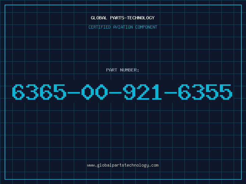 Aviation Part 6365-00-921-6355