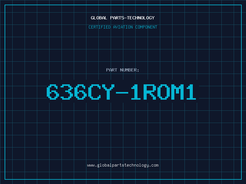 Aviation Part 636CY-1ROM1